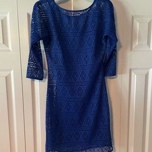 Cobalt blue dress by Express size small